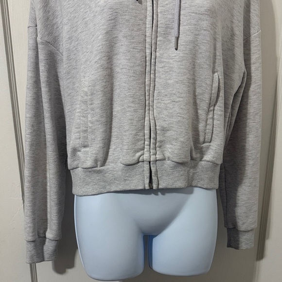 Garage Heather Gray Zip-Up Hoodie - Picture 3 of 16